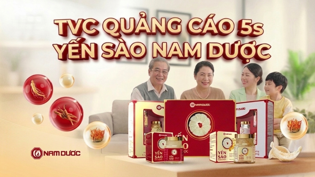 TVC Quảng Cáo 5s – Yến Sào Nam Dược 