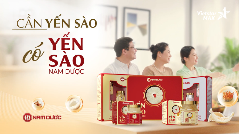 TVC Quảng Cáo 15s – Yến Sào Nam Dược 